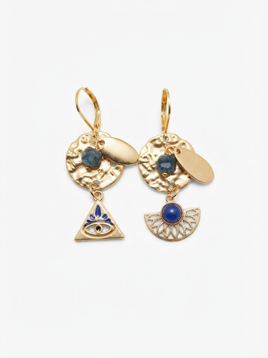 Boucles d’oreilles Talisman Solaire
